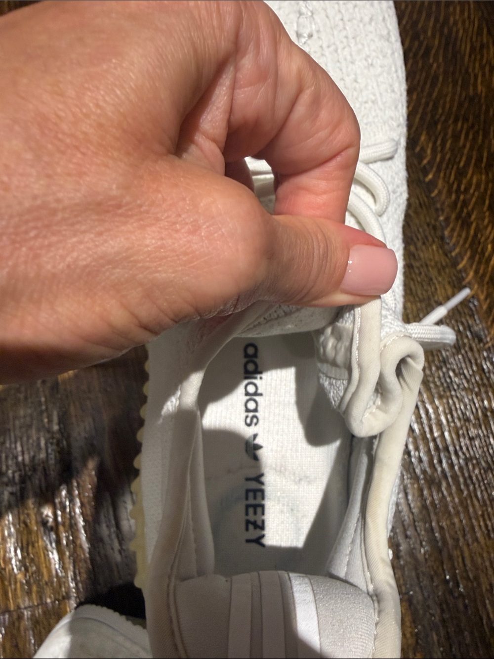 Yeezy White Men's Sneaker - Picture 8 of 10